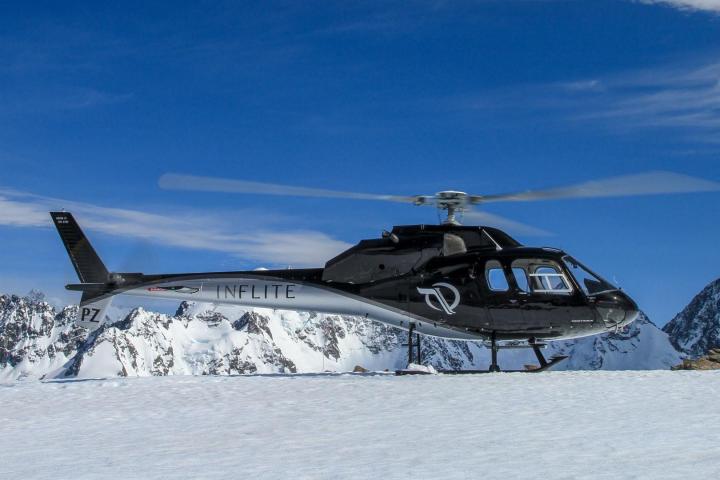 a airplane that is covered in snow