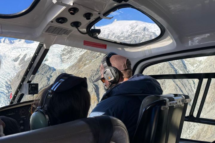 inside inflite franz helicopter in a scenic flight